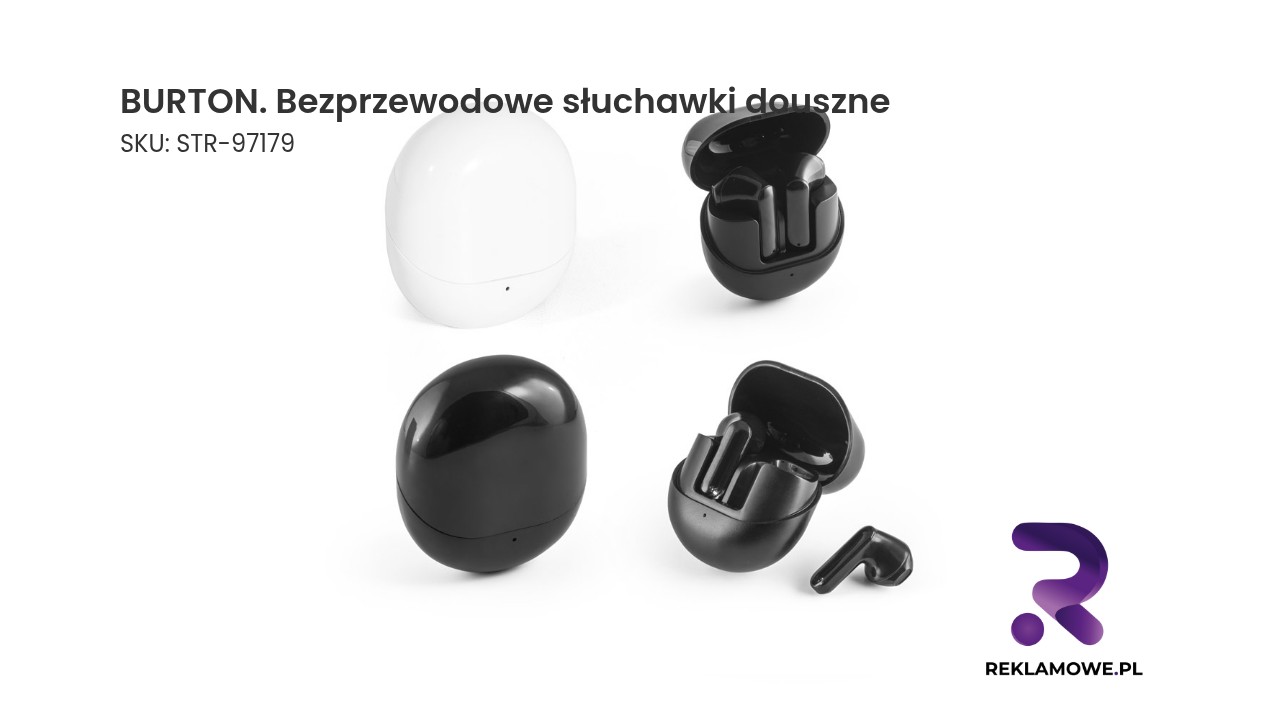 Bezprzewodowe słuchawki douszne BURTON