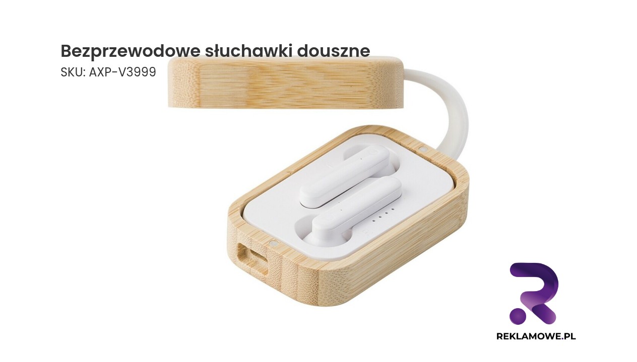 Bezprzewodowe słuchawki douszne w użyciu
