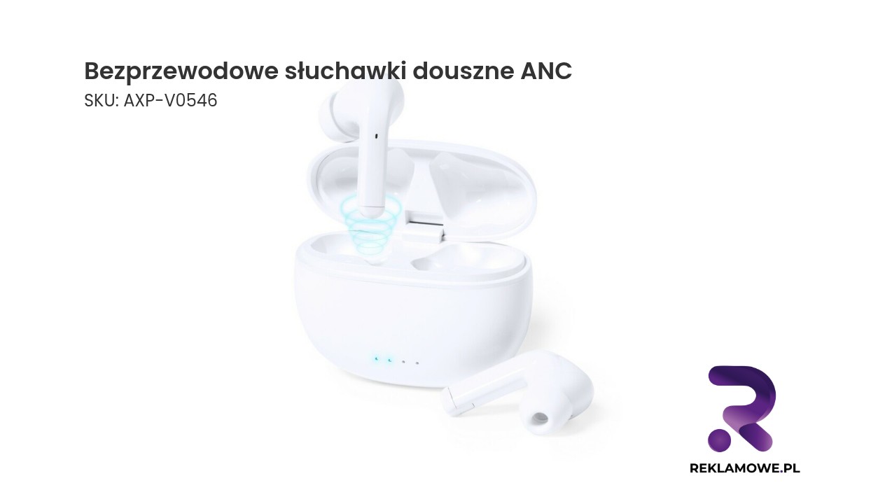 Bezprzewodowe słuchawki douszne z funkcją ANC