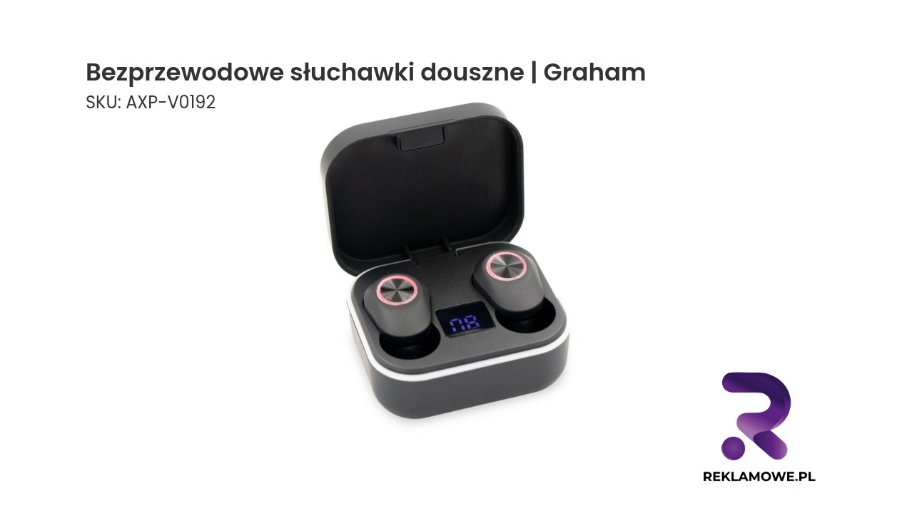 Bezprzewodowe słuchawki douszne Graham
