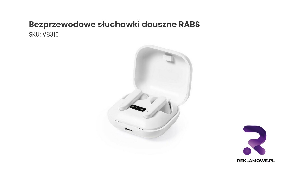 Bezprzewodowe słuchawki douszne RABS