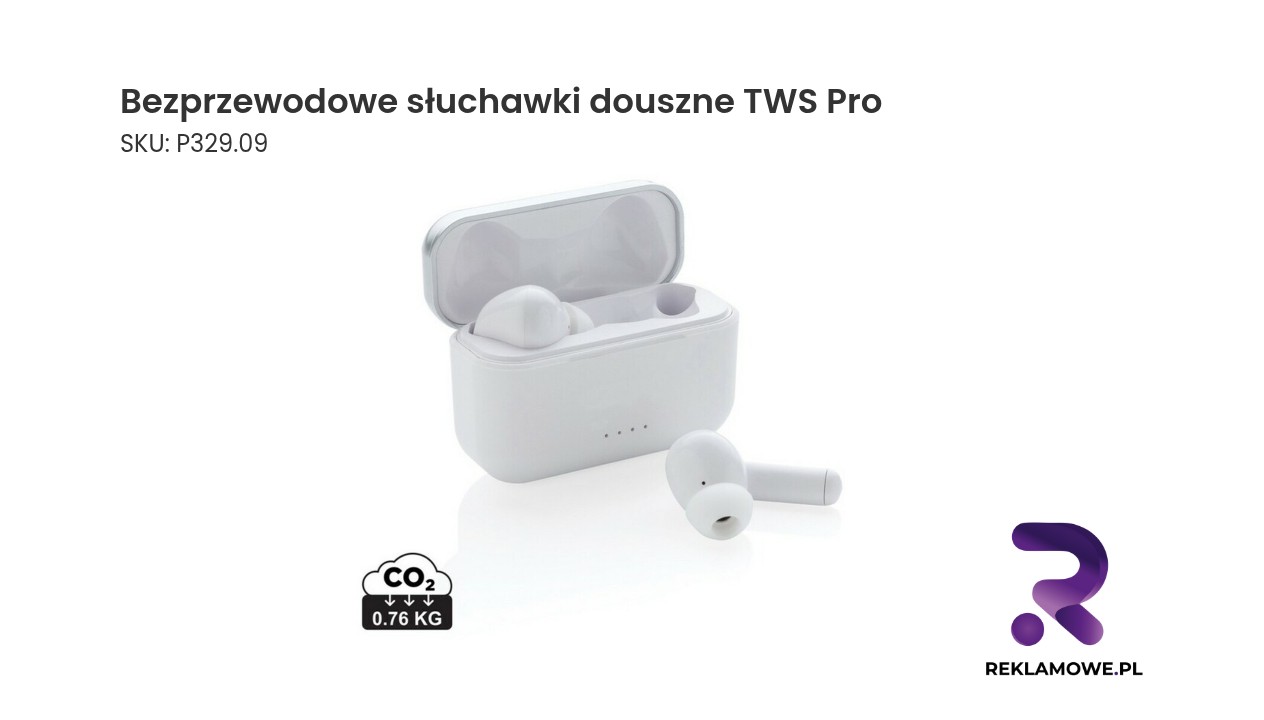 Bezprzewodowe słuchawki douszne TWS Pro