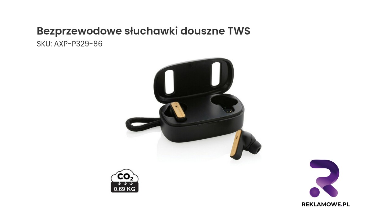 Bezprzewodowe słuchawki douszne TWS RABS