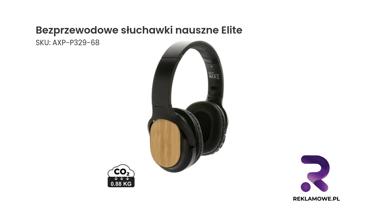 Bezprzewodowe słuchawki nauszne Elite Bezprzewodowe słuchawki nauszne marki Elite