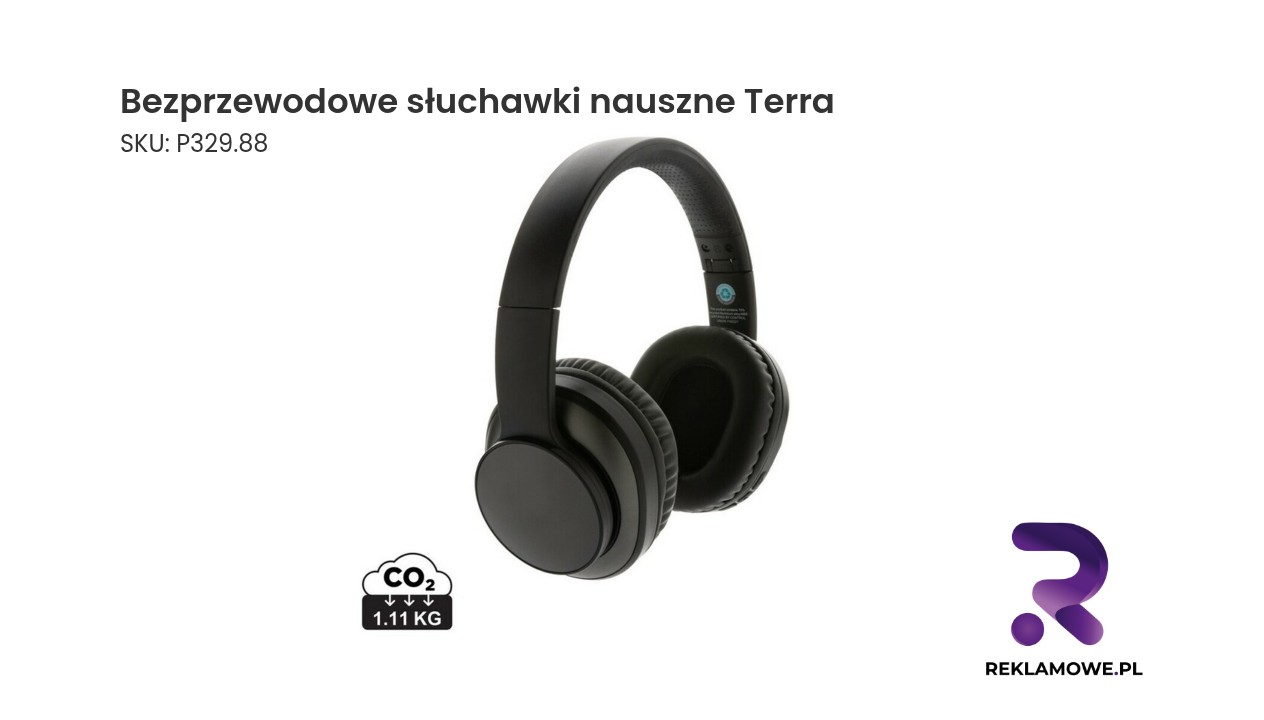 Bezprzewodowe słuchawki nauszne marki Terra