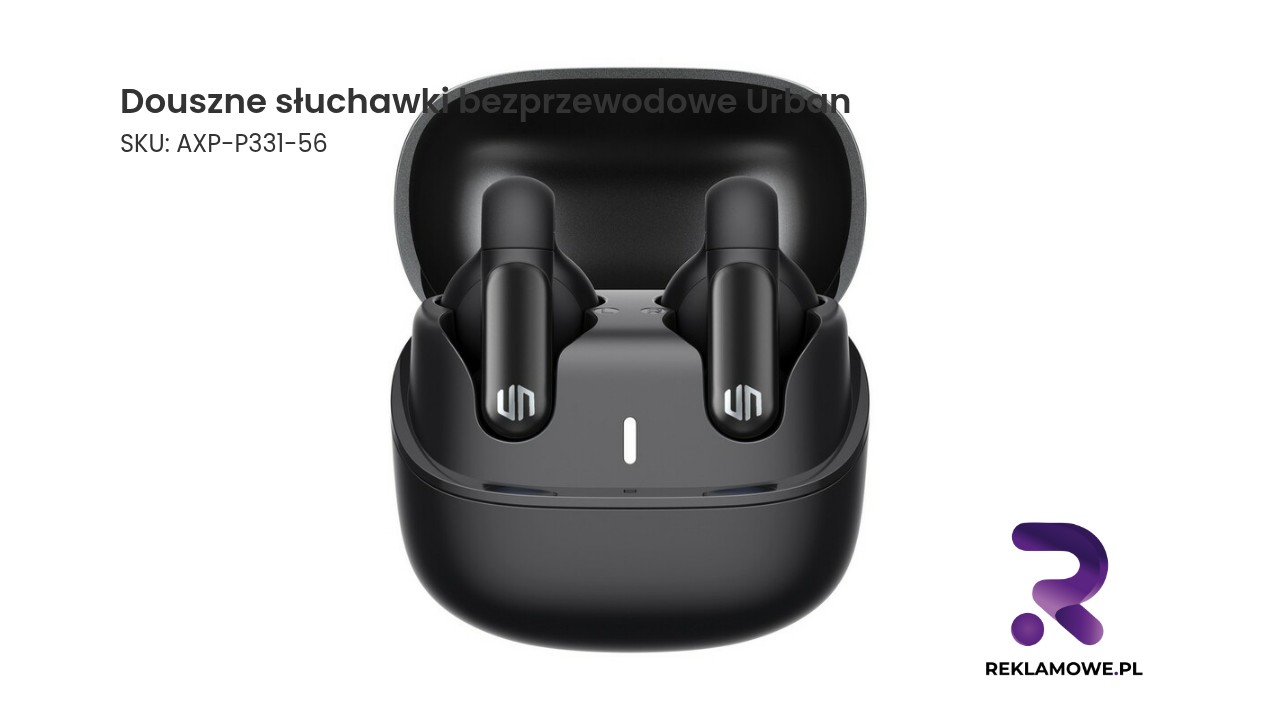 Bezprzewodowe słuchawki douszne Urban idealne do słuchania muzyki i prowadzenia rozmów