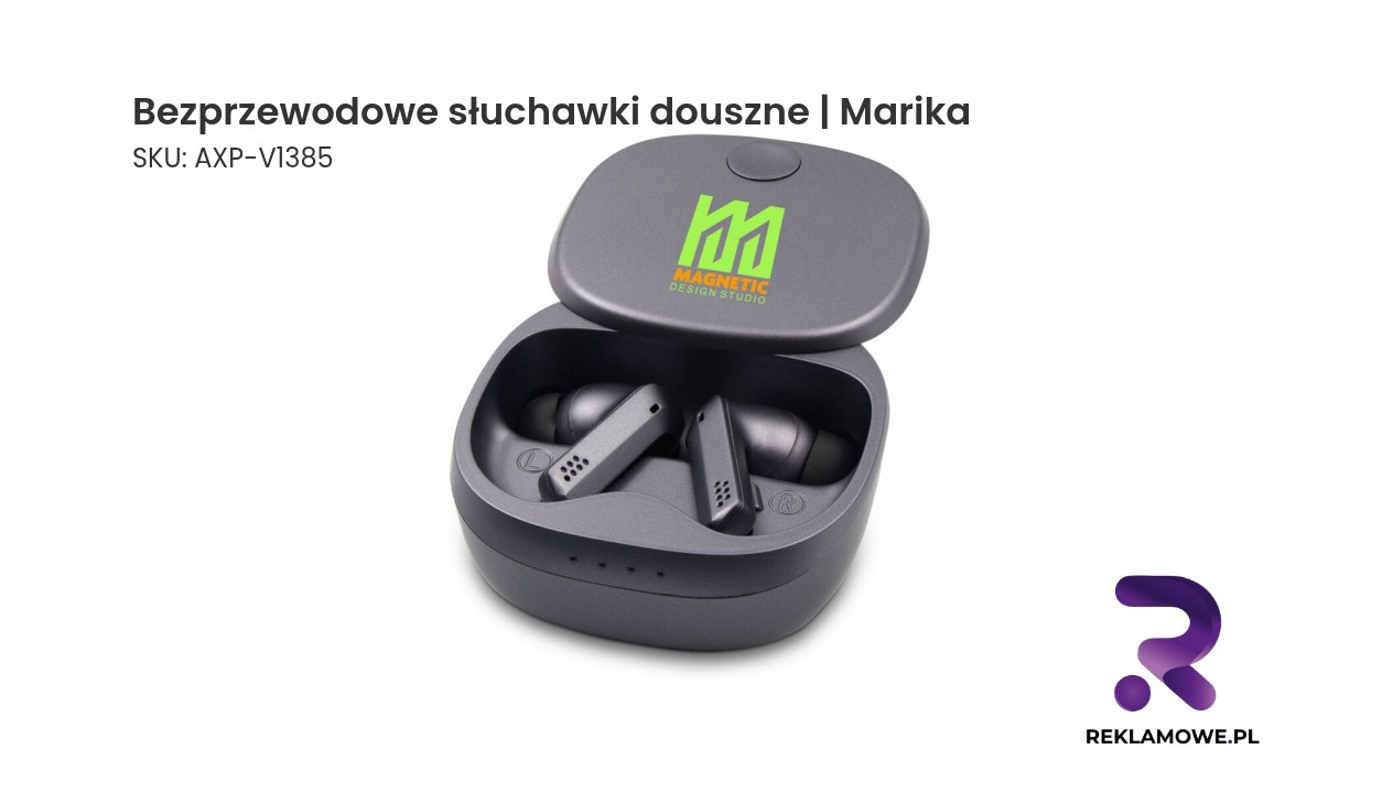 Bezprzewodowe słuchawki douszne Marika – nowoczesne słuchawki bezprzewodowe