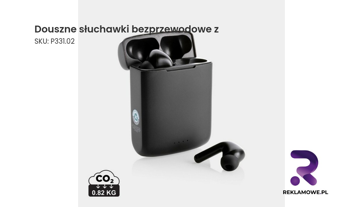 Douszne słuchawki bezprzewodowe z