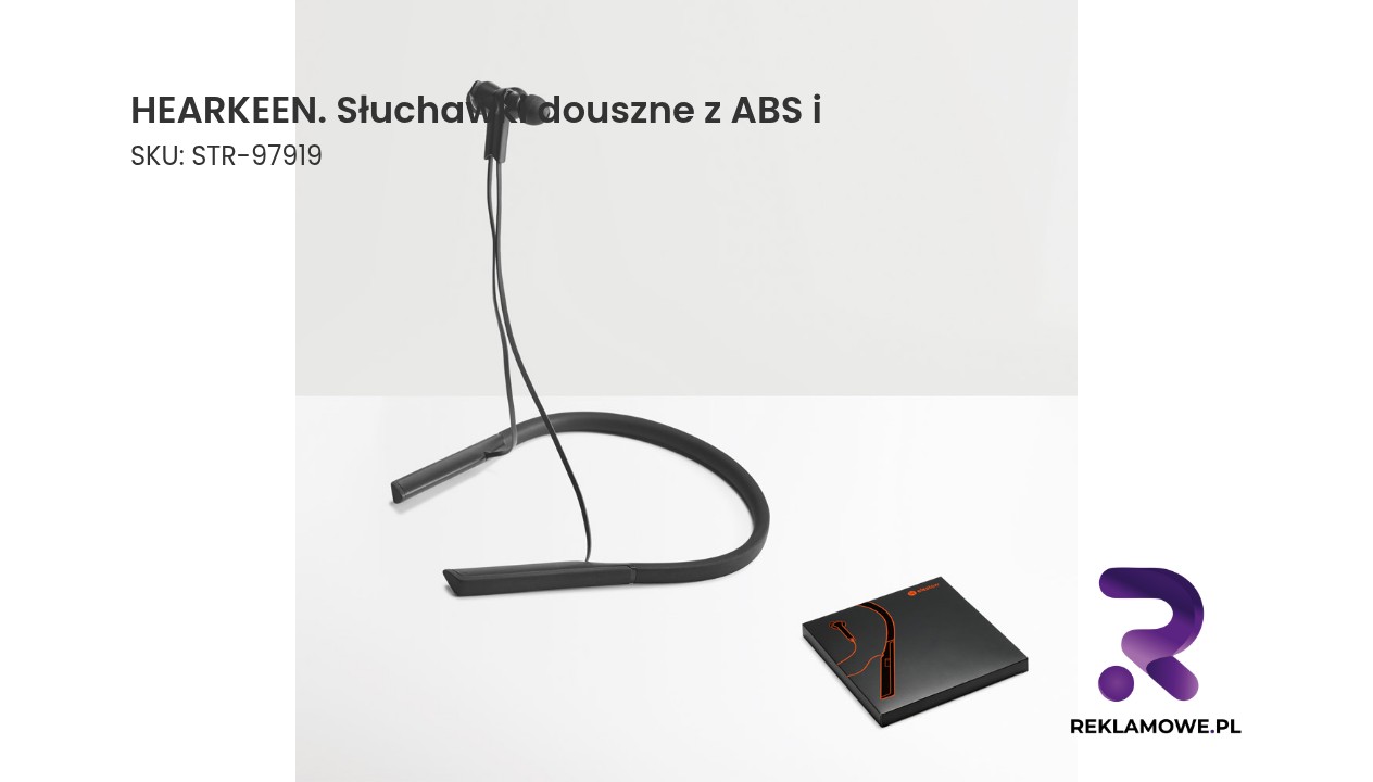 HEARKEEN słuchawki douszne z ABS i