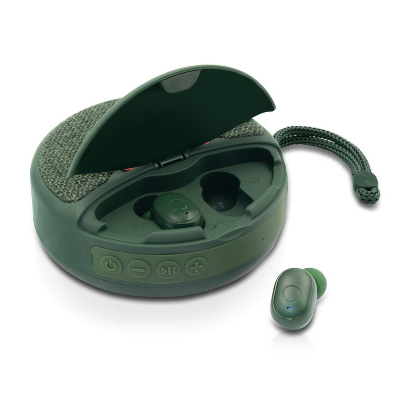 Głośnik bezprzewodowy 5W Air Gifts, radio, bezprzewodowe słuchawki douszne | Caleb V7282-06_AAA01