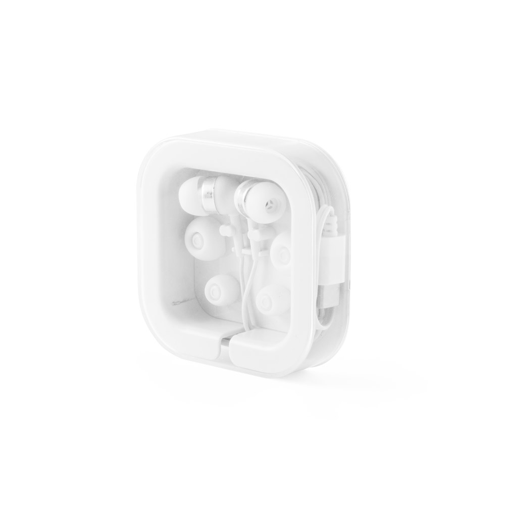 PRESLEY. Słuchawki douszne z 1.2-metrowym kablem USB-C i wbudowanym mikrofonem ABS 97139_set