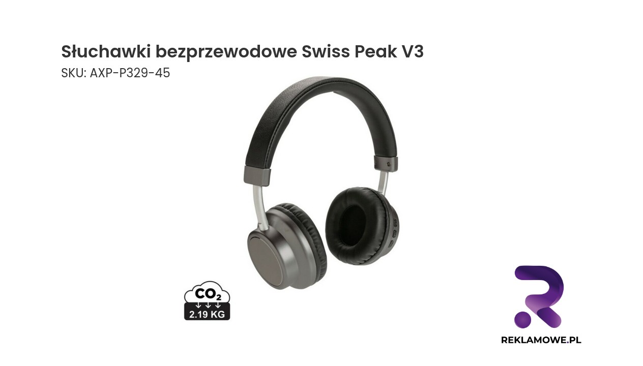 Słuchawki bezprzewodowe Swiss Peak V3 Słuchawki bezprzewodowe Swiss Peak V3
