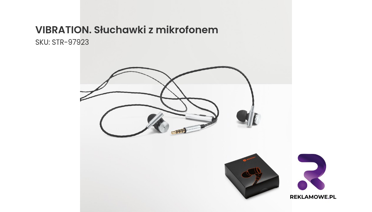 VIBRATION słuchawki z mikrofonem